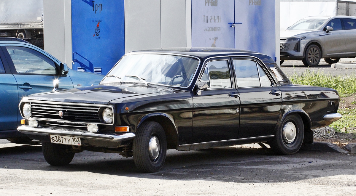 Башкортостан, № В 387 ТУ 102 — ГАЗ-24 Волга '68-86