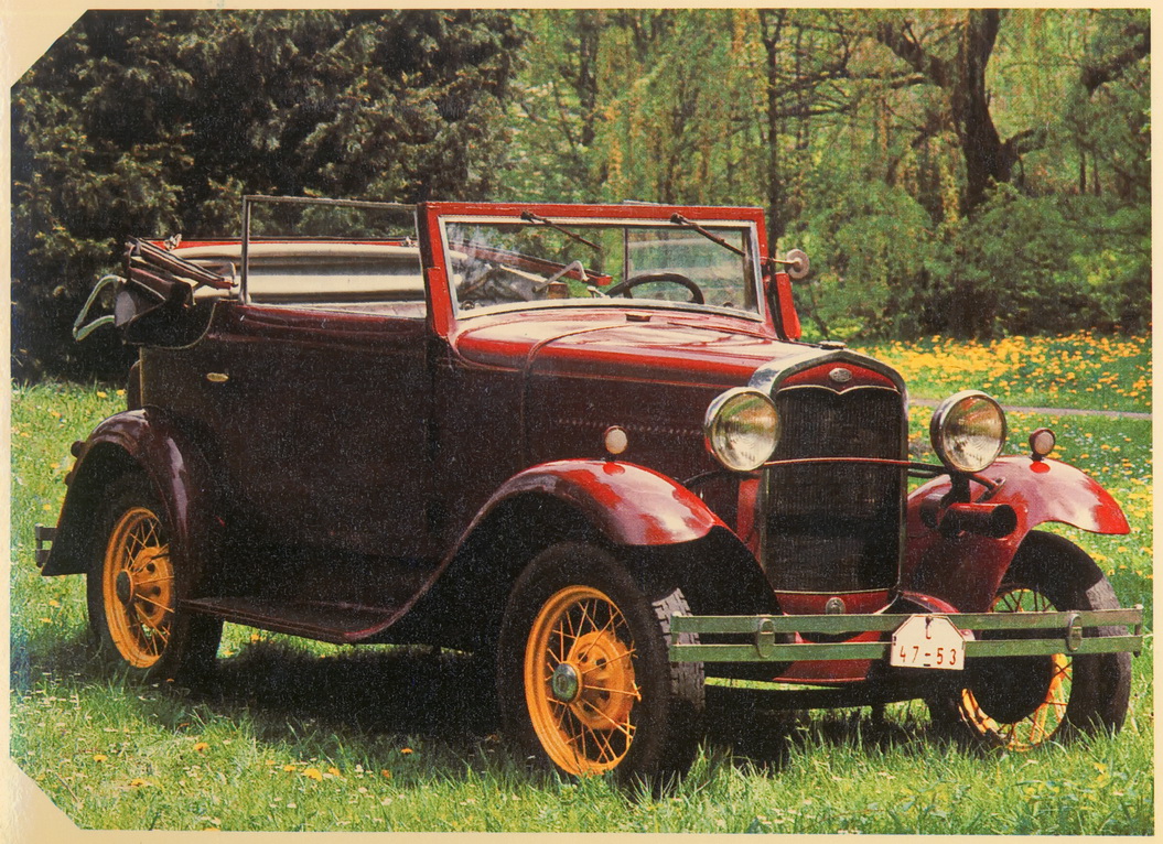 Чехия, № L 47-53 — Ford A '27-31; Чехия — Исторические фотографии; Словакия — Исторические фотографии
