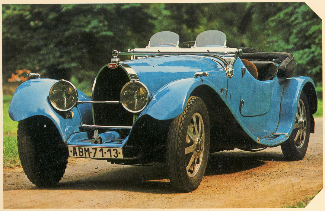 Чехия, № ABM-71-13 — Bugatti (Общая модель); Чехия — Исторические фотографии; Словакия — Исторические фотографии