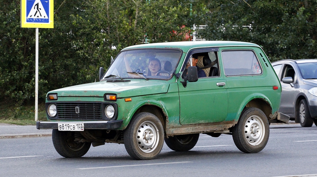 Башкортостан, № В 819 СВ 102 — ВАЗ-2121 Нива '77-94