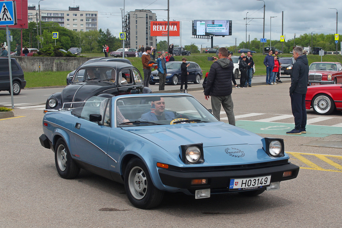 Литва, № H03149 — Triumph TR7 '75-81; Литва — Classic Auto Show Kaunas 2025