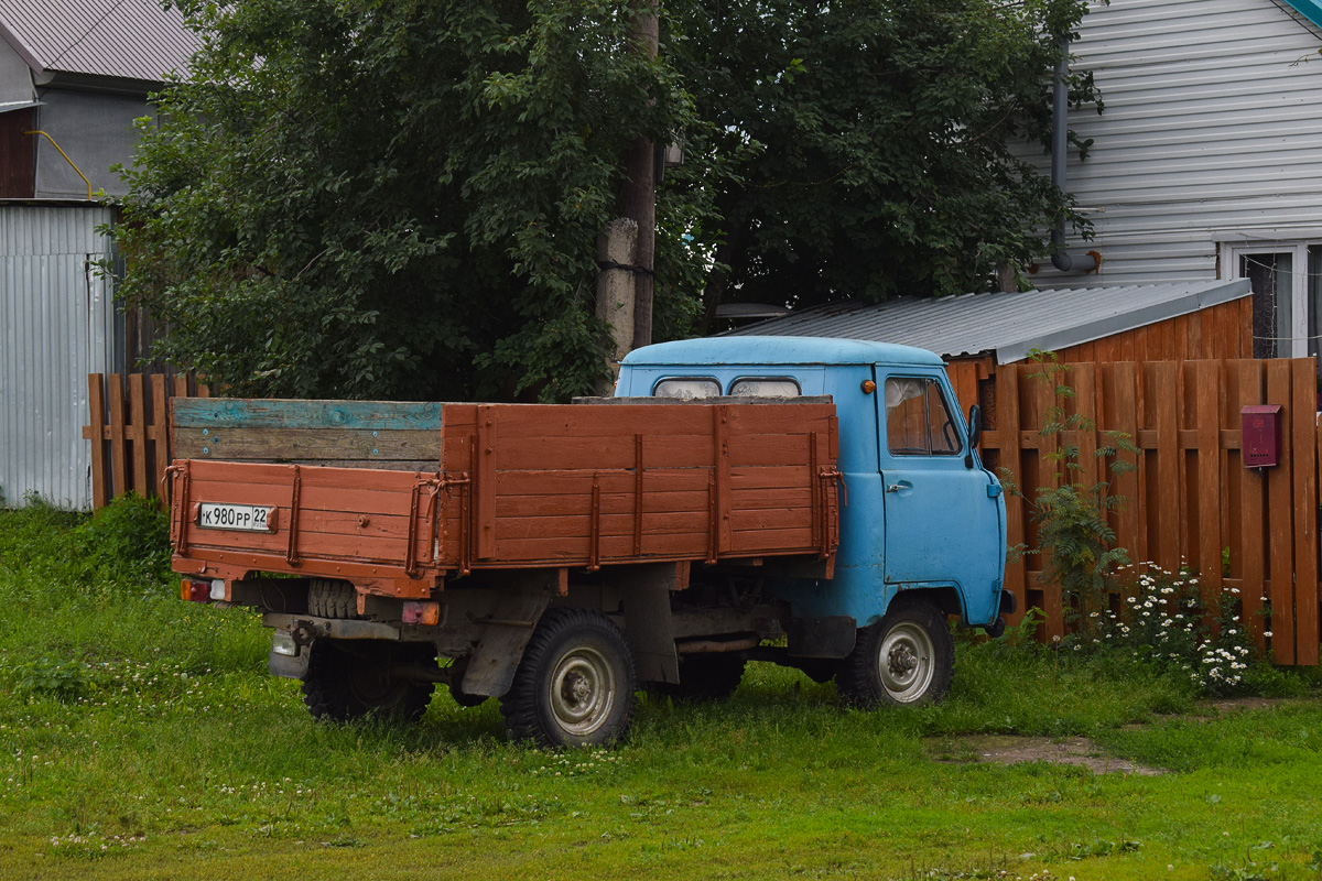 Алтайский край, № К 980 РР 22 — УАЗ-452Д '65-85