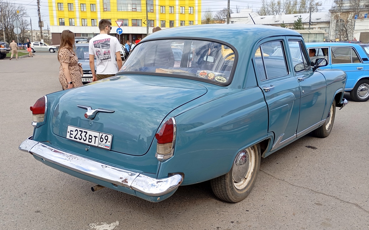 Тверская область, № Е 233 ВТ 69 — ГАЗ-21Р Волга '65-70; Тверская область — Открытие сезона 2025 Тверского ретро-клуба