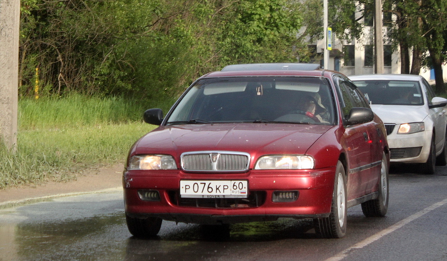 Псковская область, № Р 076 КР 60 — Rover 600-Series (RH) '93-99