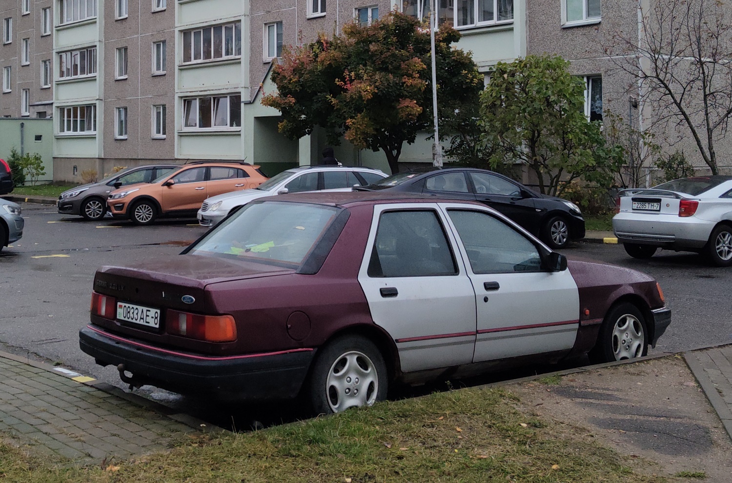 Минск, № 0833 АЕ-8 — Ford Sierra MkII '87-93