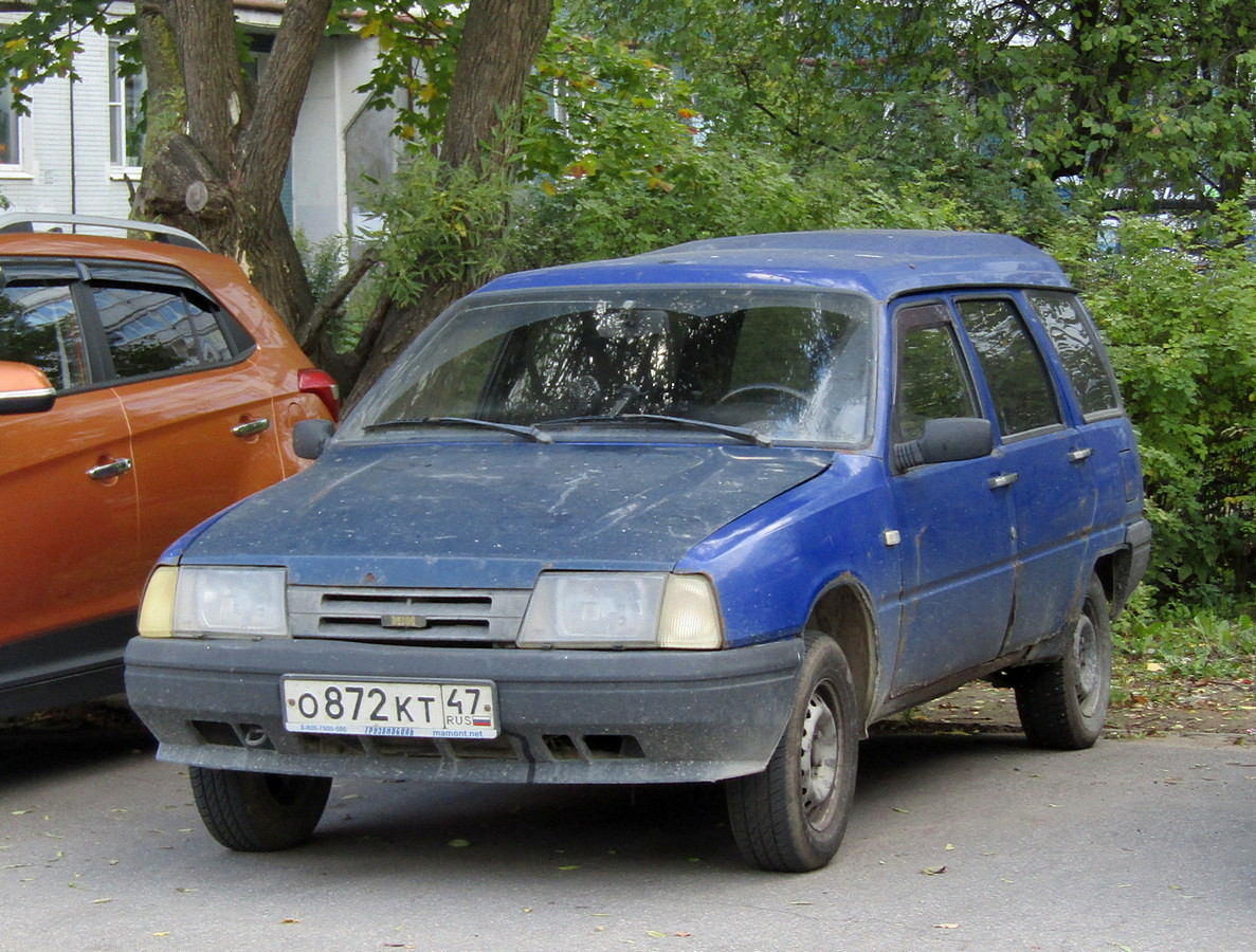 Ленинградская область, № О 872 КТ 47 — Иж-21261-030 '04-05