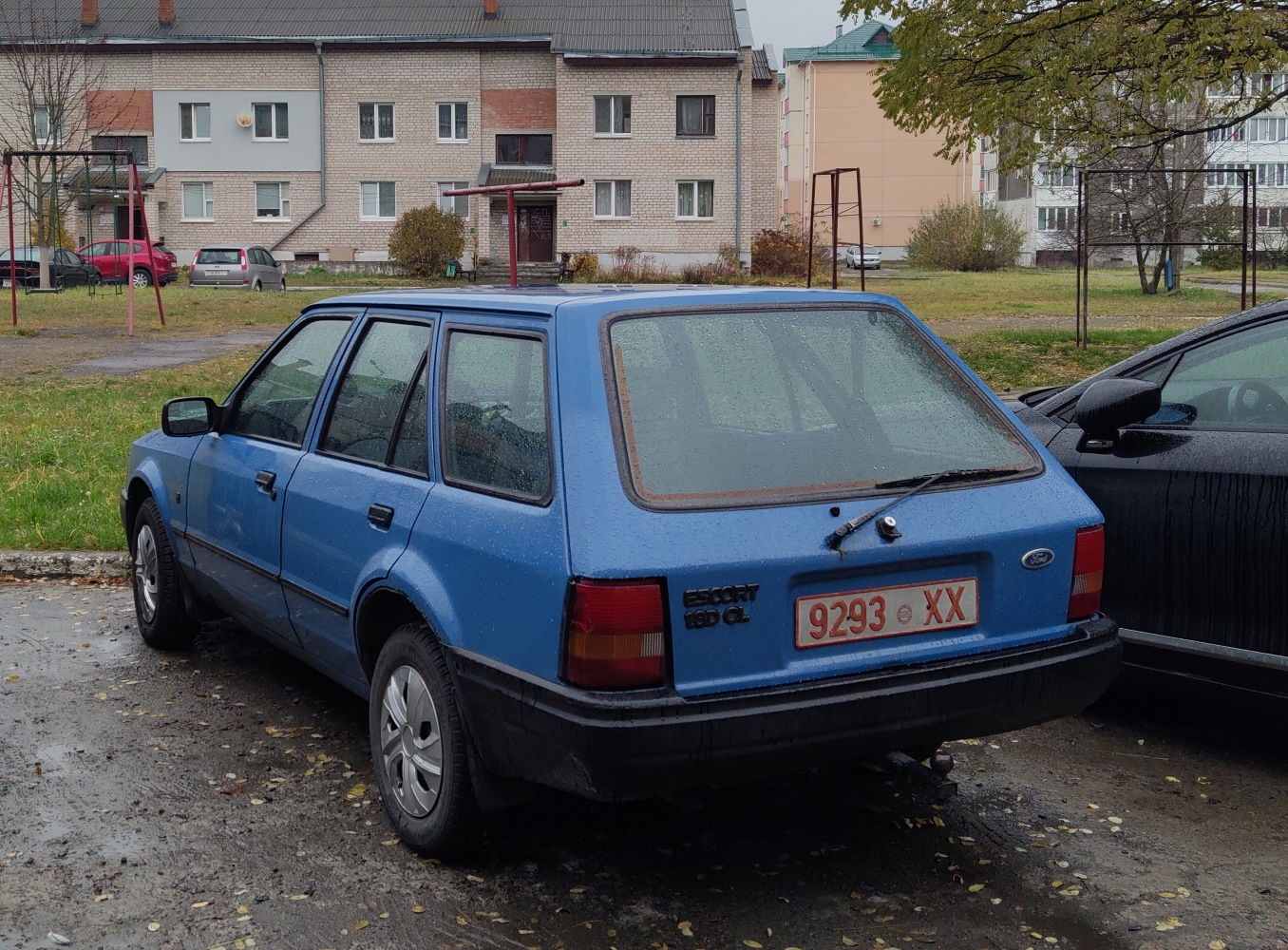 Брестская область, № 9293 ХХ — Ford Escort MkIV '86-92