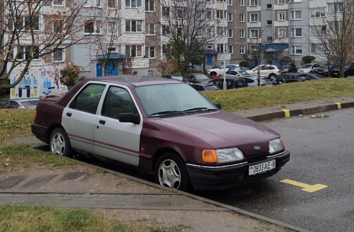 Минск, № 0833 АЕ-8 — Ford Sierra MkII '87-93