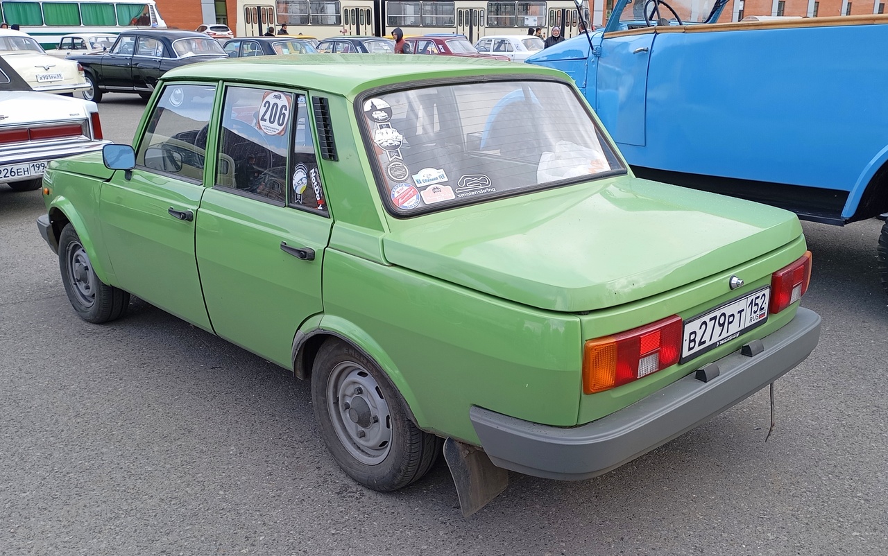 Нижегородская область, № В 279 РТ 152 — Wartburg 1.3 '88-91; Тверская область — Открытие сезона 2025 Ретро-клуба Калинин