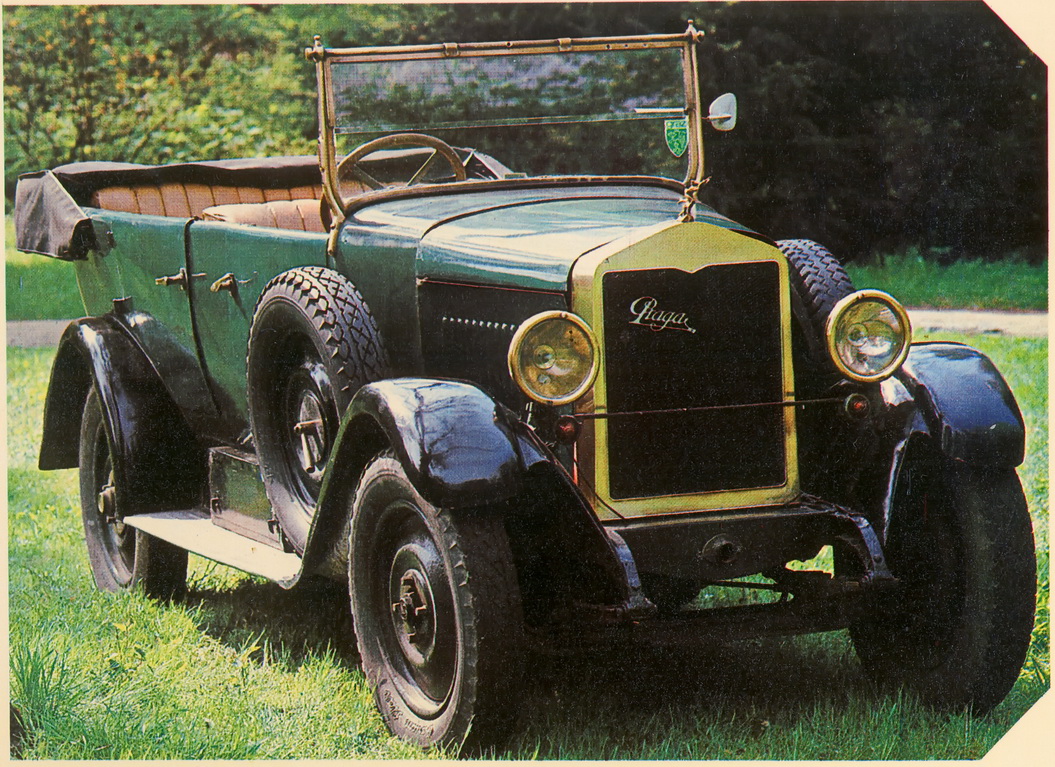 Чехия, № (CZ) U/N 0023 — Praga Alfa 8/25HP '27-37; Чехия — Исторические фотографии; Словакия — Исторические фотографии