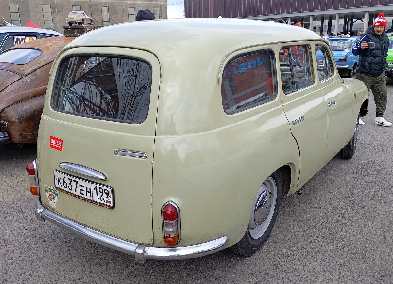 Москва, № К 637 ЕН 199 — Škoda 1201 STW (Type 980) '55-61; Тверская область — Открытие сезона 2025 Ретро-клуба Калинин