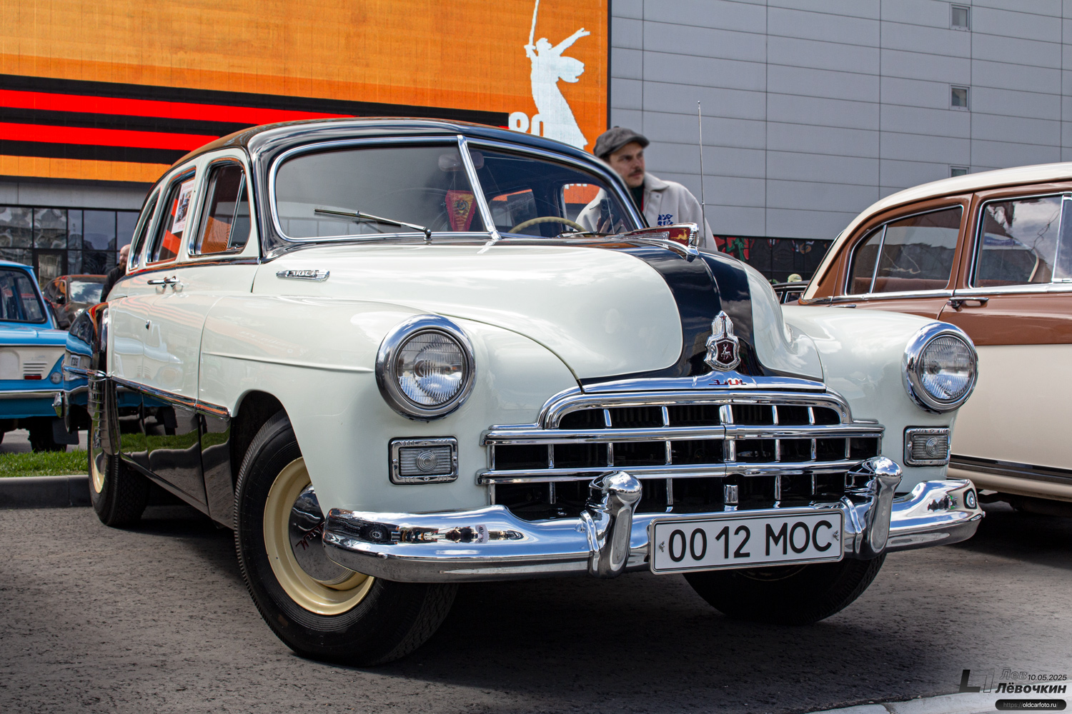 Москва, № 0012 МОС — ГАЗ-12 ЗИМ '50-60; Москва — Круг Победы 2025
