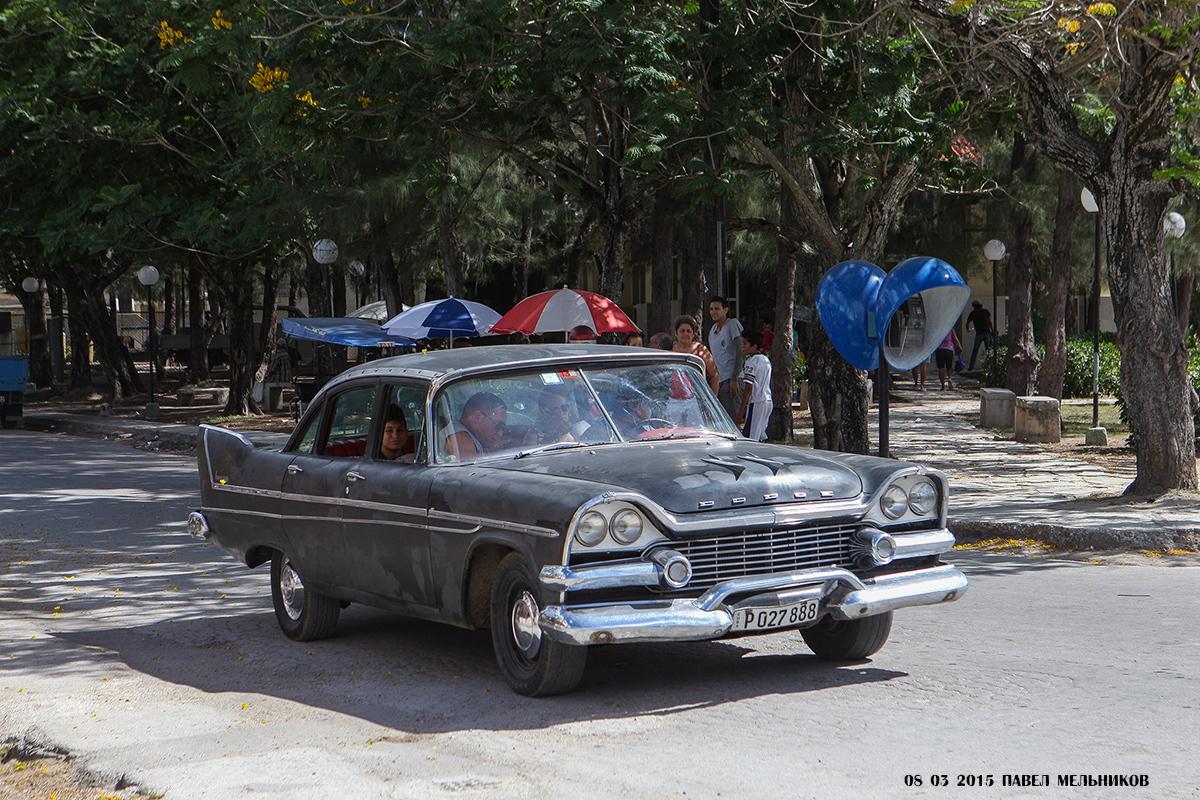 Куба, № P 027 888 — Dodge Mayfair '53-59