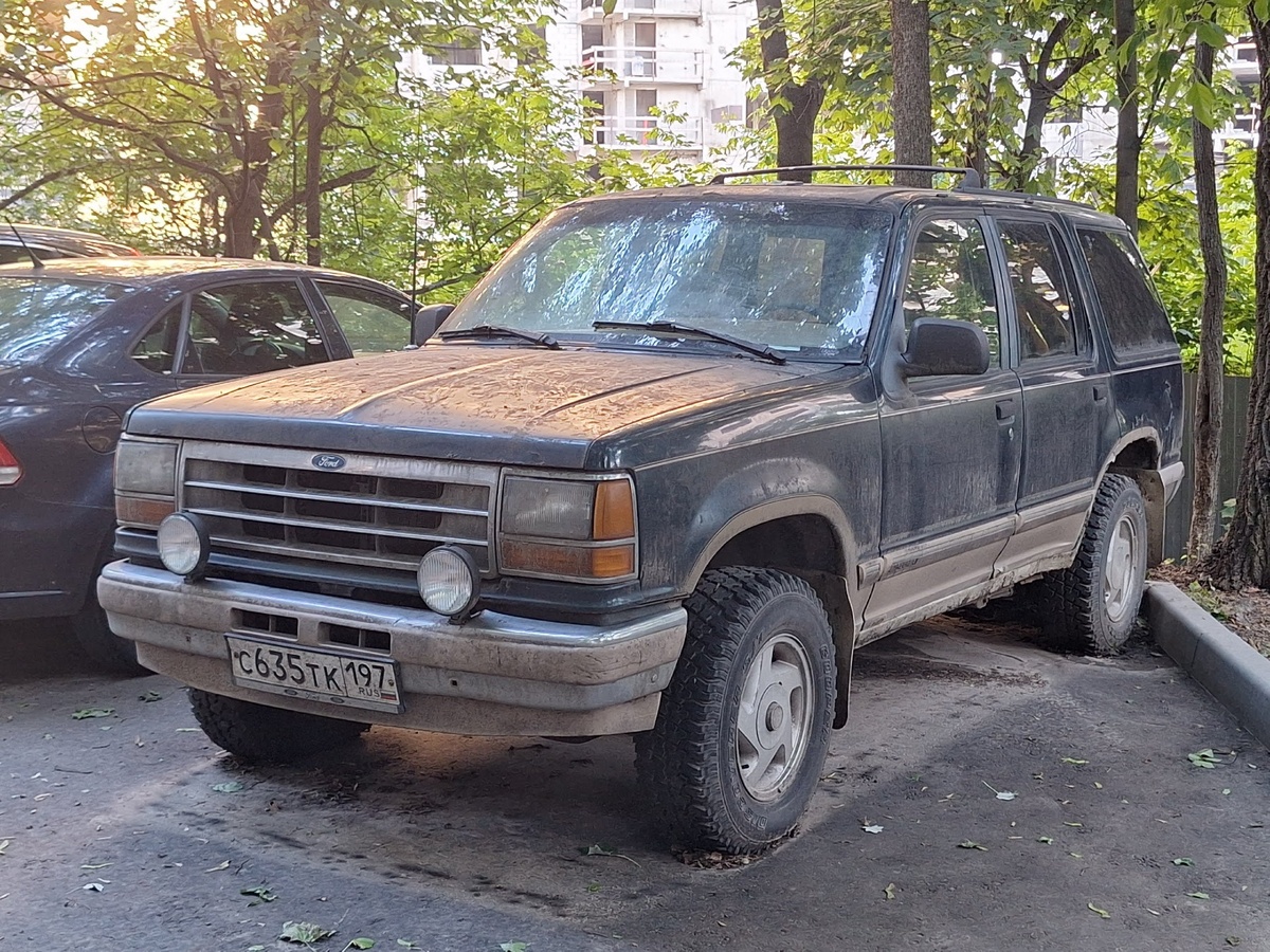 Москва, № С 635 ТК 197 — Ford Explorer (1G) '90-94