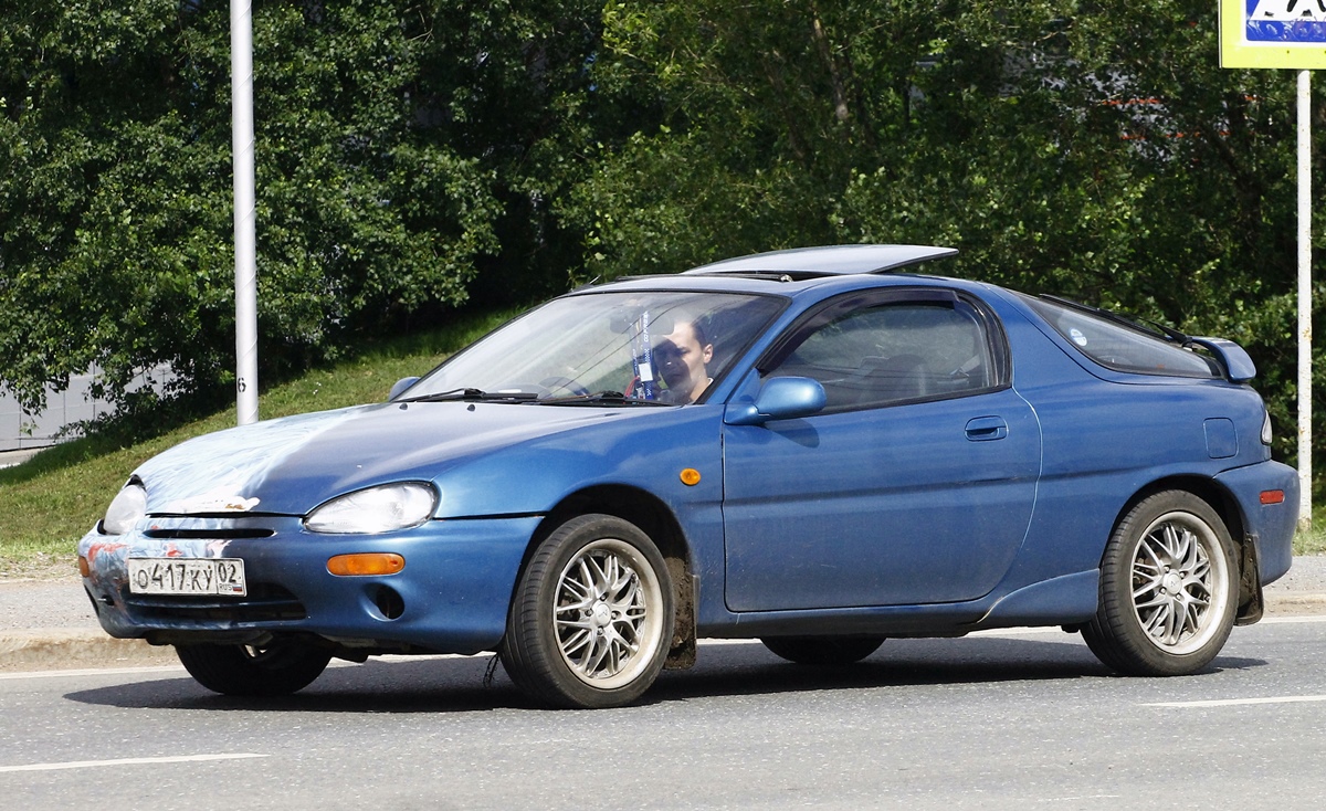 Башкортостан, № О 417 КУ 02 — Eunos Presso '91-93
