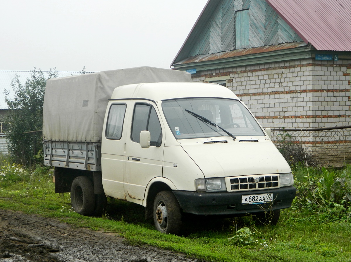Башкортостан, № А 682 АА 02 — ГАЗ-33023 ГАЗель '95-03