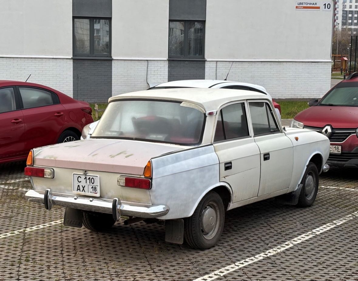 Удмуртия, № С 110 АХ 18 — Москвич-412ИЭ-028 (Иж) '82-01