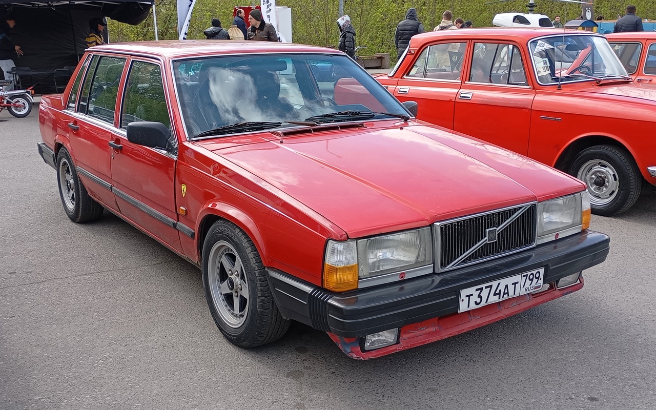 Москва, № Т 374 АТ 799 — Volvo 740 '84-92; Тверская область — Открытие сезона 2025 Ретро-клуба Калинин