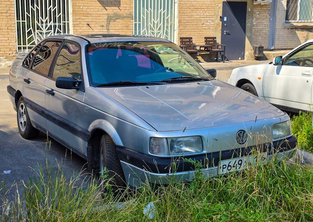 Татарстан, № Р 649 АА 116 — Volkswagen Passat (B3) '88-93