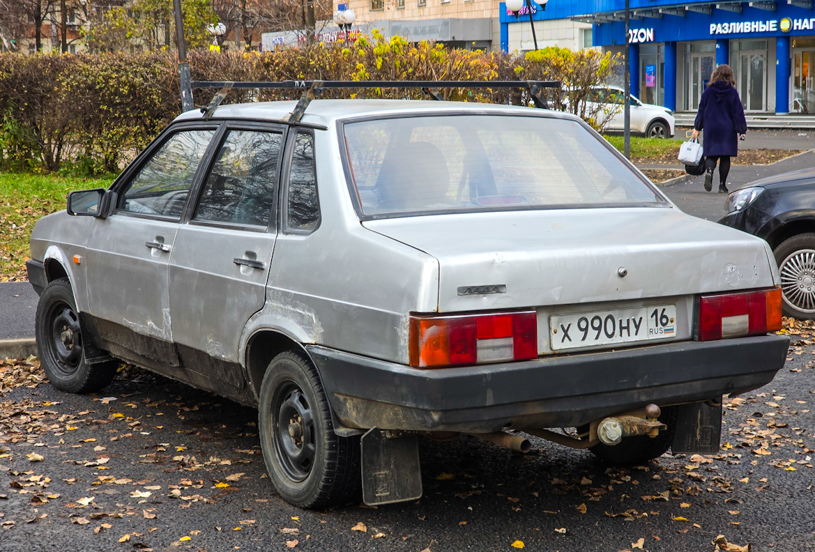 Татарстан, № Х 990 НУ 16 — ВАЗ-21099 '90-04