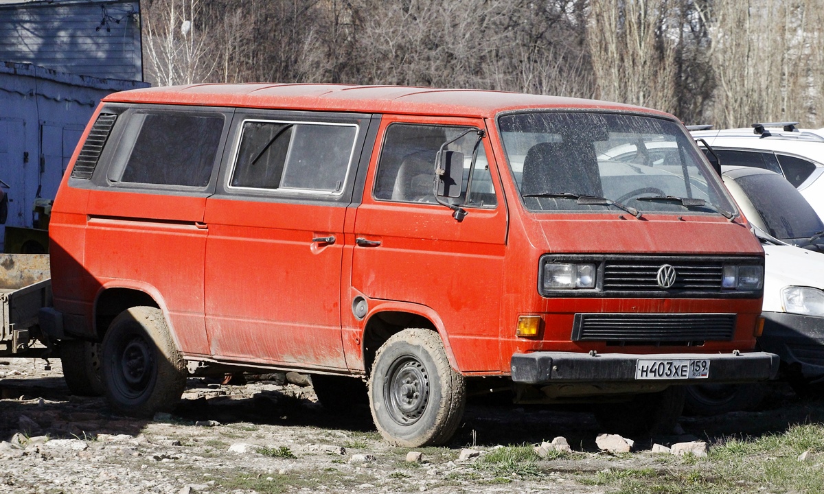 Пермский край, № Н 403 ХЕ 159 — Volkswagen Typ 2 (T3) '79-92