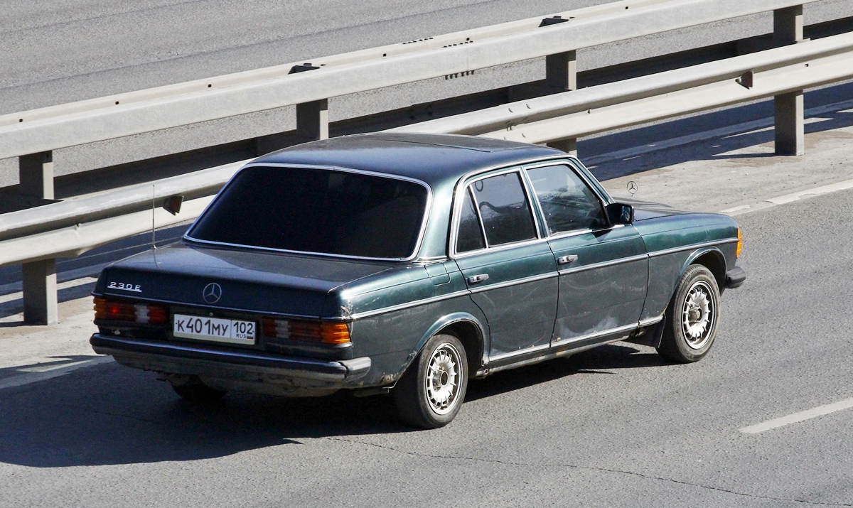 Башкортостан, № К 401 МУ 102 — Mercedes-Benz (W123) '76-86