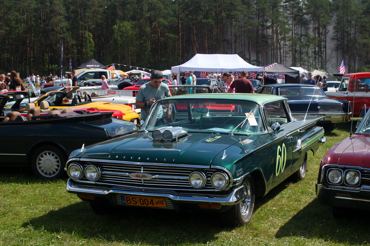 Польша, № BS 004 — Chevrolet Impala (2G) '59-60; Литва — American Spirit 2025