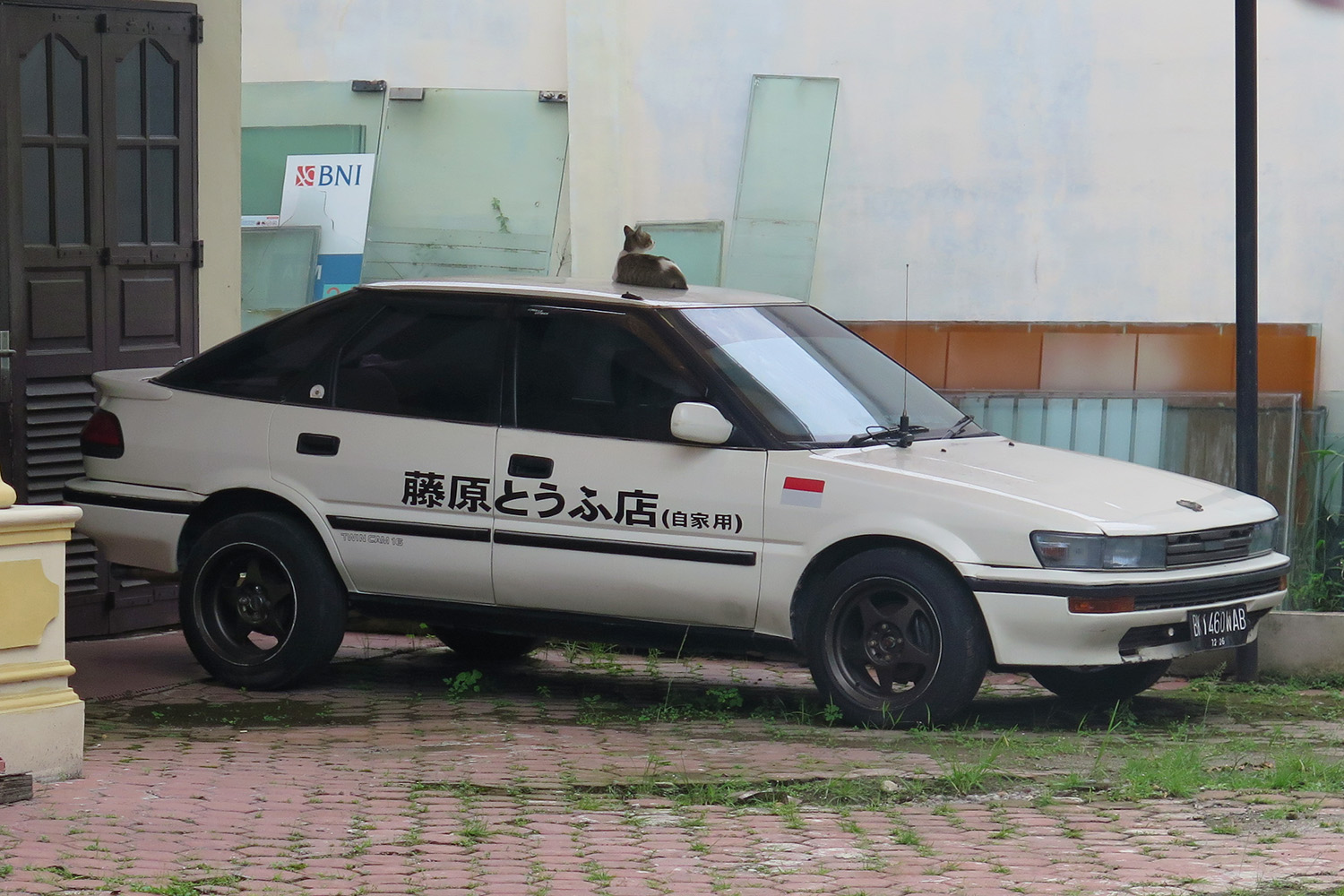 Индонезия, № BK 1460 WAB — Toyota Sprinter (E90) '87-91