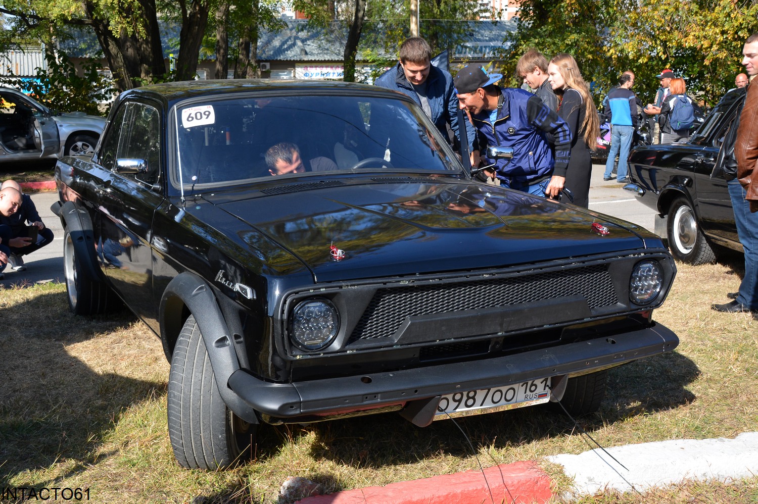 Ростовская область, № О 987 ОО 161 — ГАЗ-24 Волга '68-86; Ростовская область — Retro Motor Show_2017_Октябрь