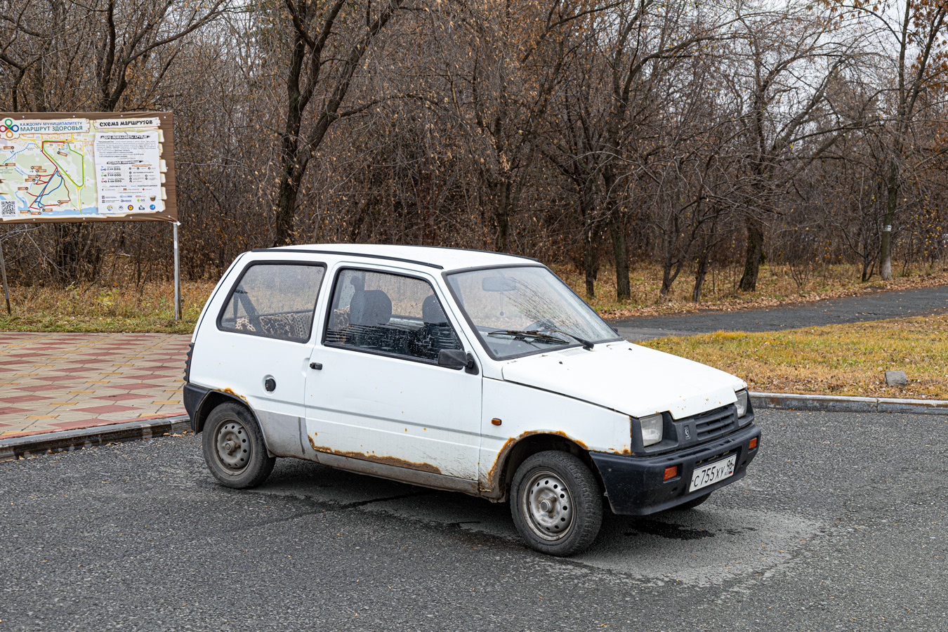 Свердловская область, № С 755 ХУ 96 — ВАЗ-11113 (ЗМА) '96-06
