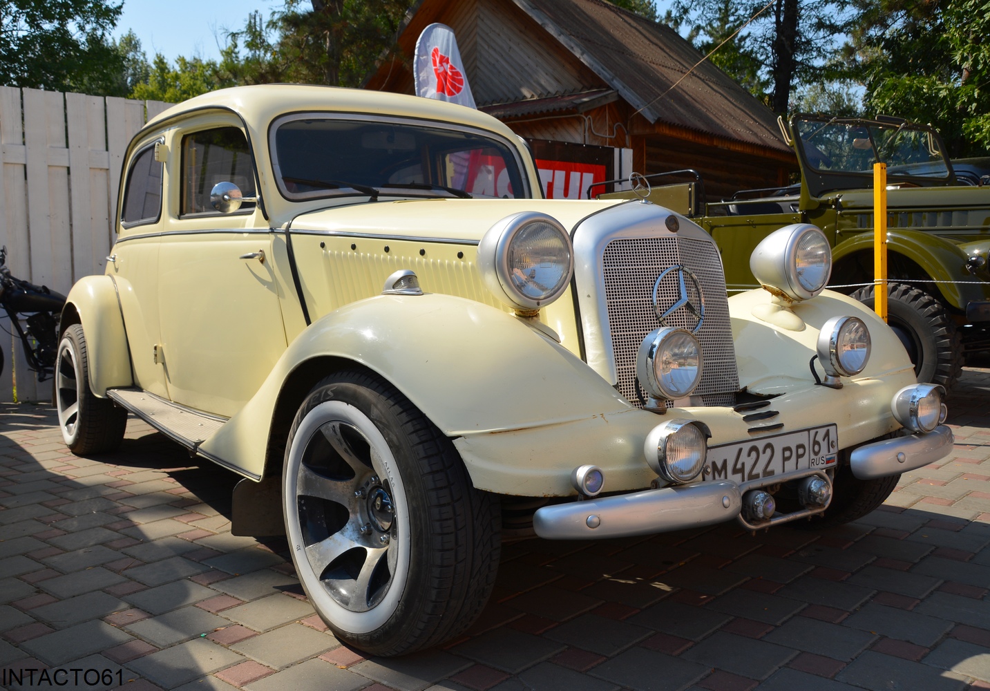 Ростовская область, № М 422 РР 61 — Mercedes-Benz 170 (W15) '31-36; Ростовская область — Retro Motor Show_2015