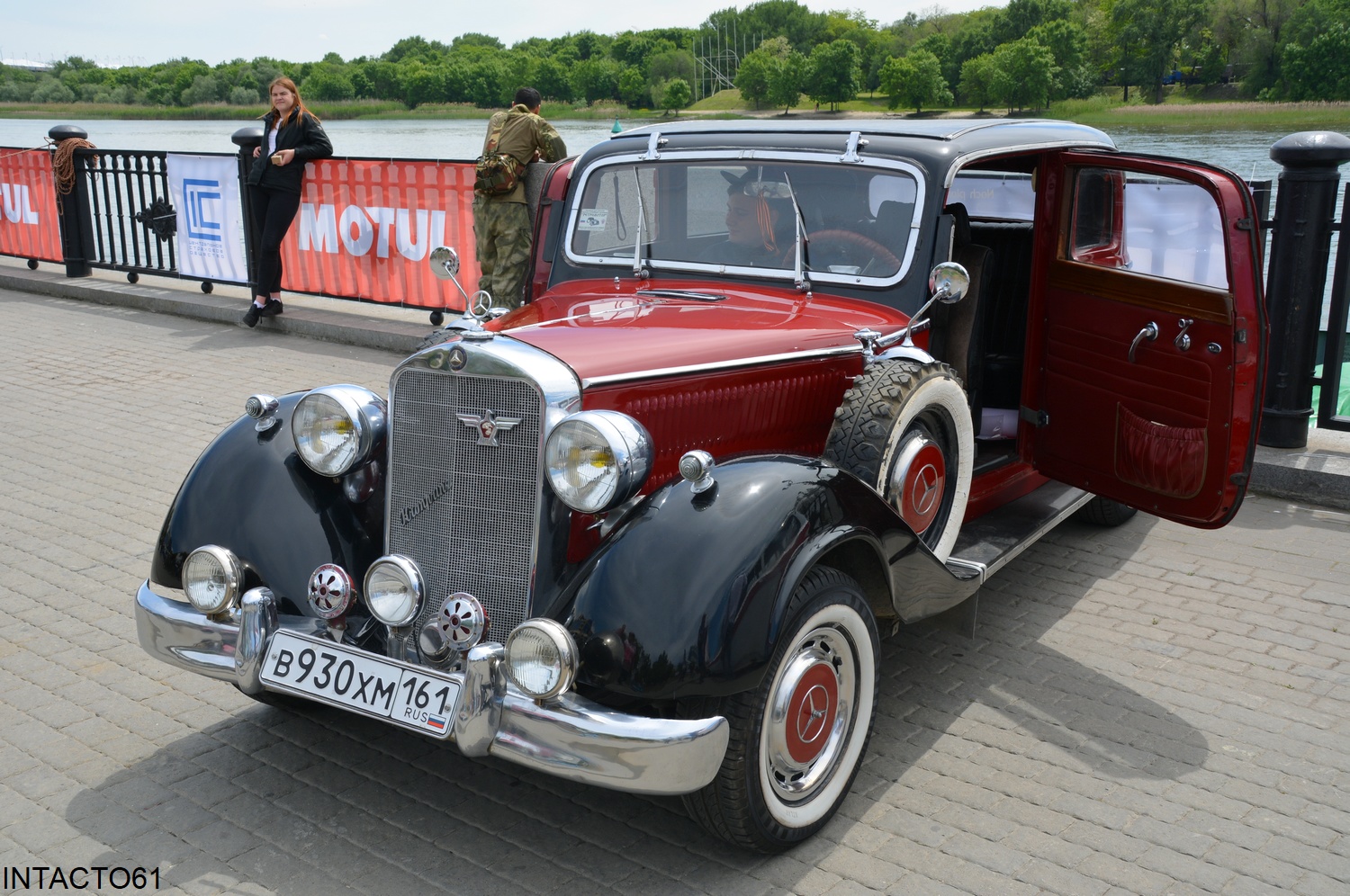 Ростовская область, № В 930 ХМ 161 — Mercedes-Benz 230 (W143) '37-41; Ростовская область — Retro Motor Show_2017_Май