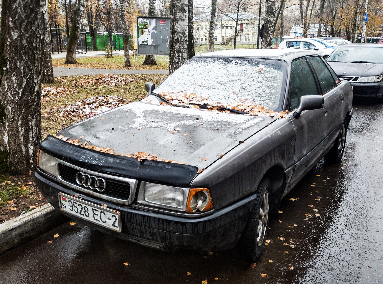Московская область, № 9528 ЕС-2 — Audi 80 (B3) '86-91; Витебская область — Вне региона