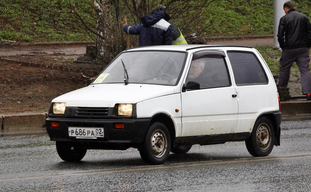 Башкортостан, № Р 686 РА 02 — ВАЗ-11113 (ЗМА) '96-06