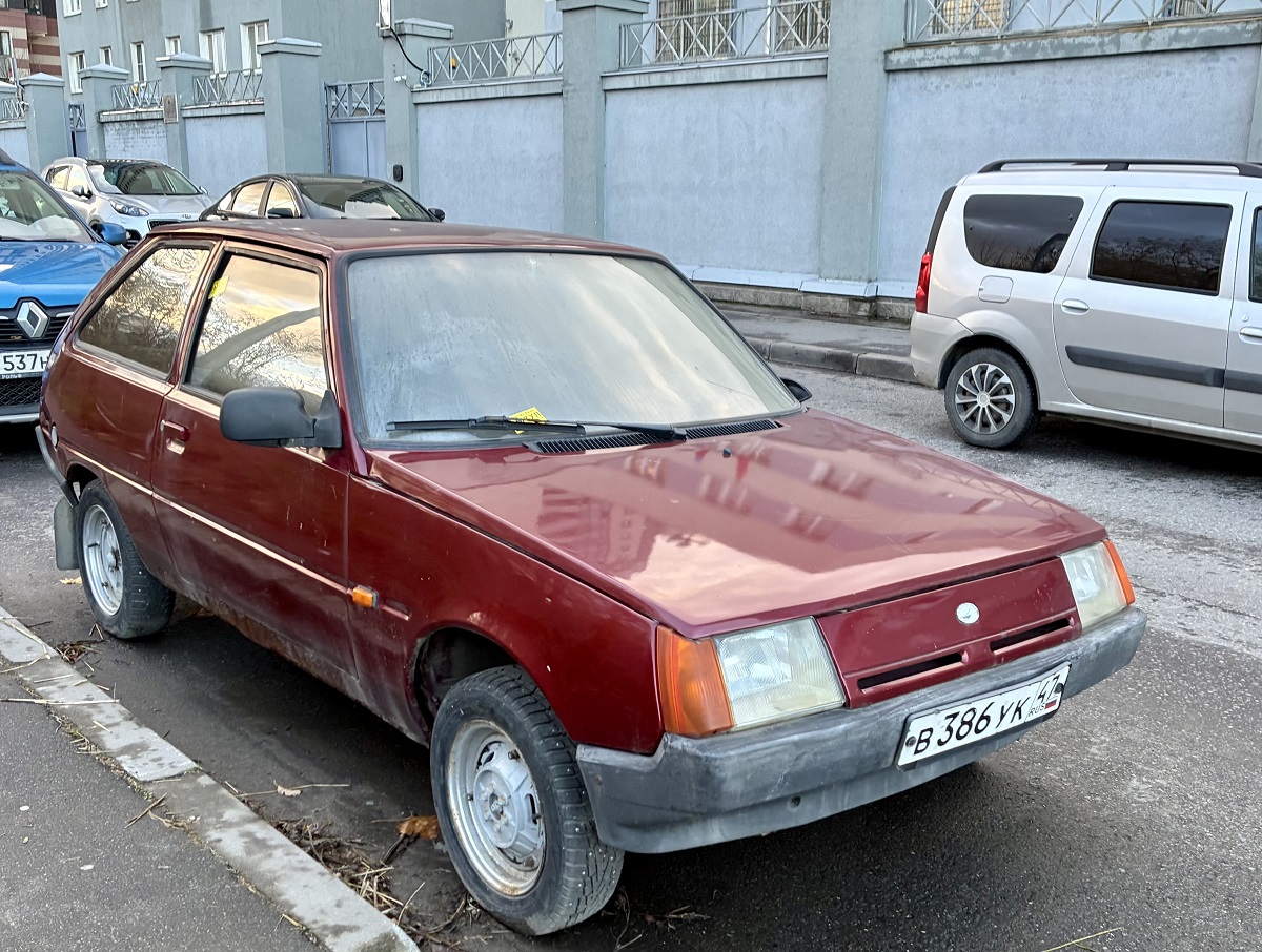 Ленинградская область, № В 386 УК 47 — ЗАЗ-110207 Таврия '99-07
