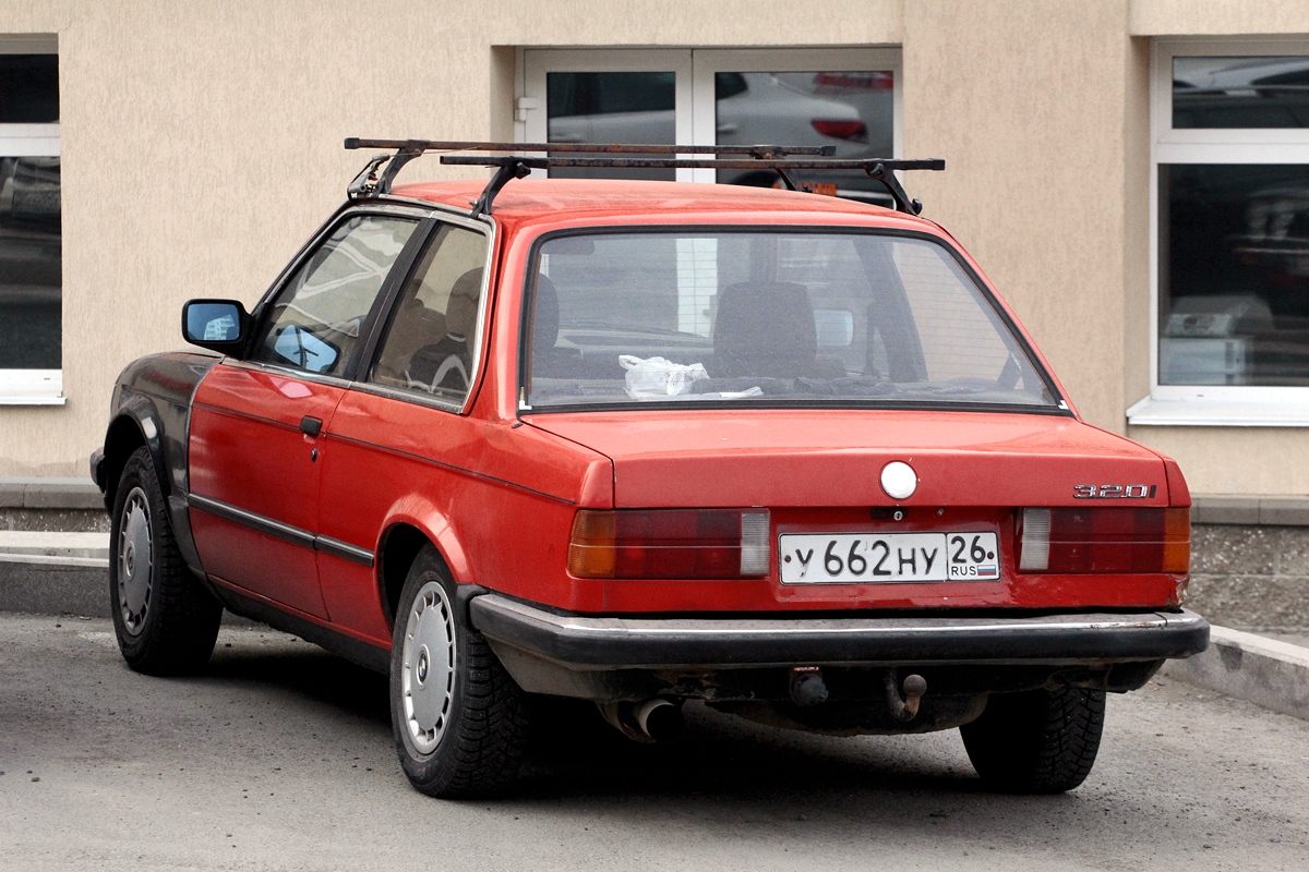 Ставропольский край, № У 662 НУ 26 — BMW 3 Series Coupe (E30) '82-91
