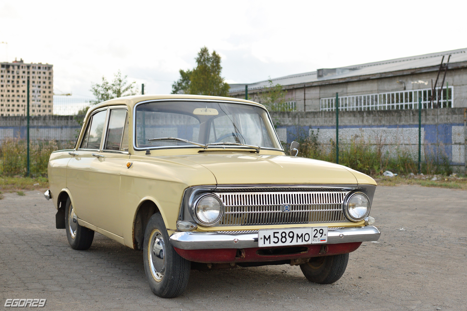Архангельская область, № М 589 МО 29 — Москвич-412ИЭ (Иж) '70-82; Архангельская область — Закрытие сезона клуба эксклюзивных и ретро-автомобилей Поморья 2025