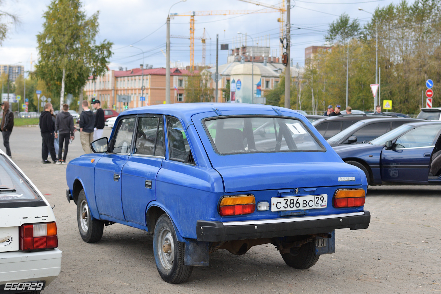 Архангельская область, № С 386 ВС 29 — Иж-21251 Комби '81-97; Архангельская область — Закрытие сезона клуба эксклюзивных и ретро-автомобилей Поморья 2025