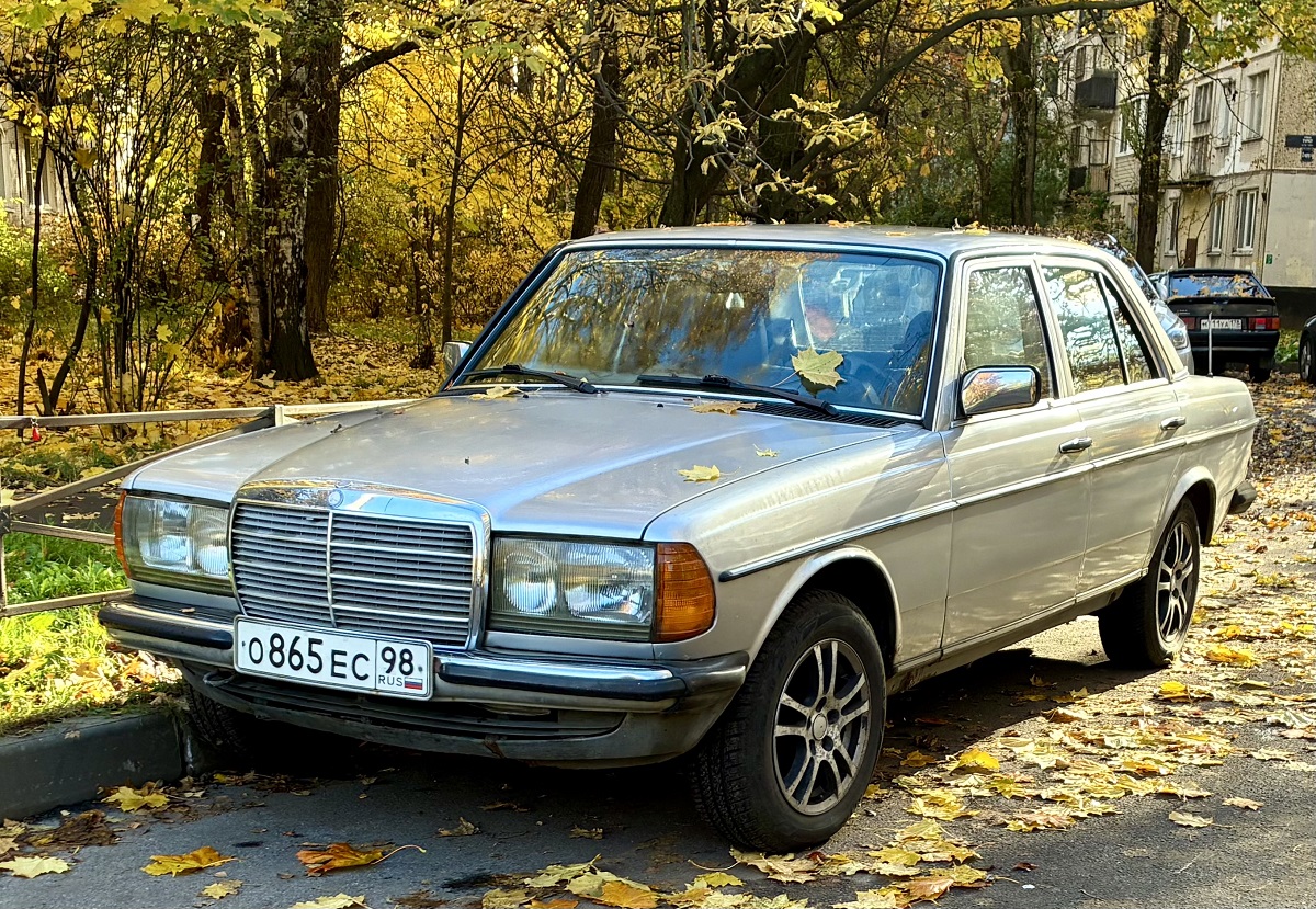 Санкт-Петербург, № О 865 ЕС 98 — Mercedes-Benz (W123) '76-86