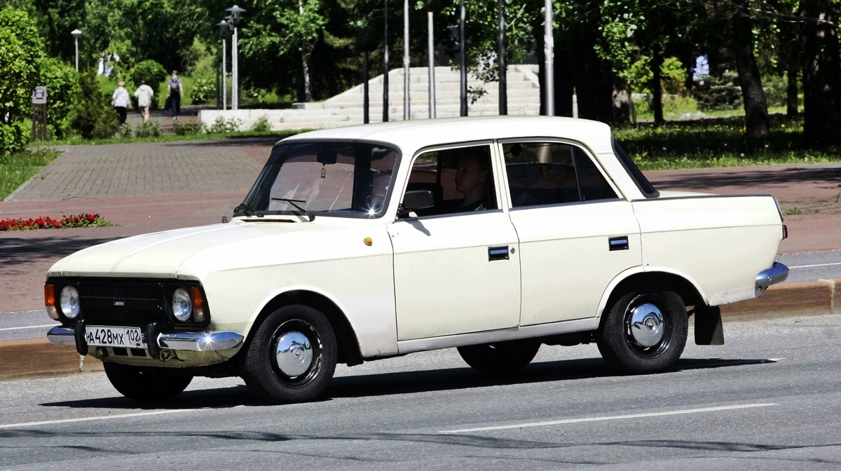 Башкортостан, № А 428 МХ 102 — Москвич-412ИЭ-028 (Иж) '82-01
