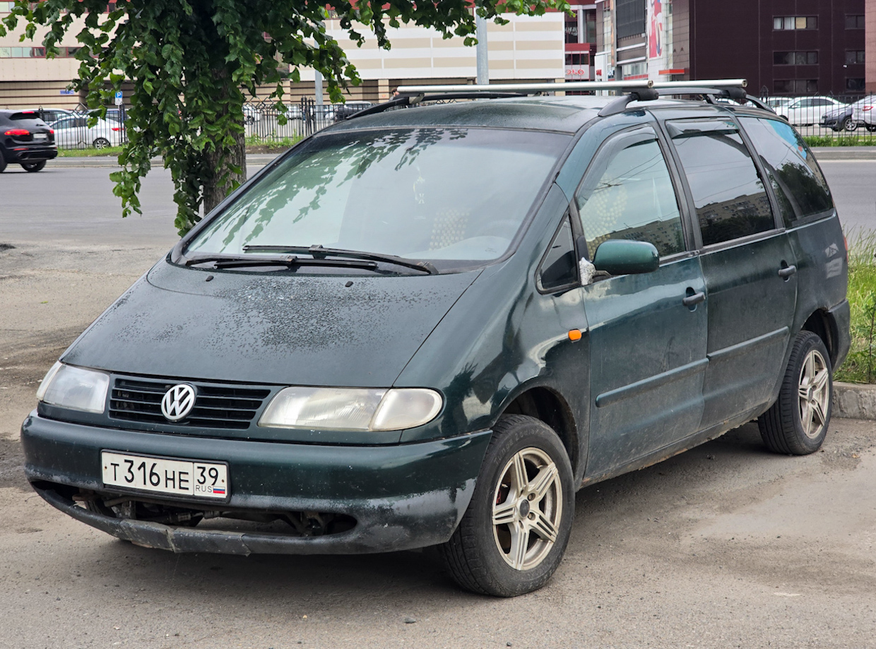 Калининградская область, № Т 316 НЕ 39 — Volkswagen Sharan (7M) '95-00