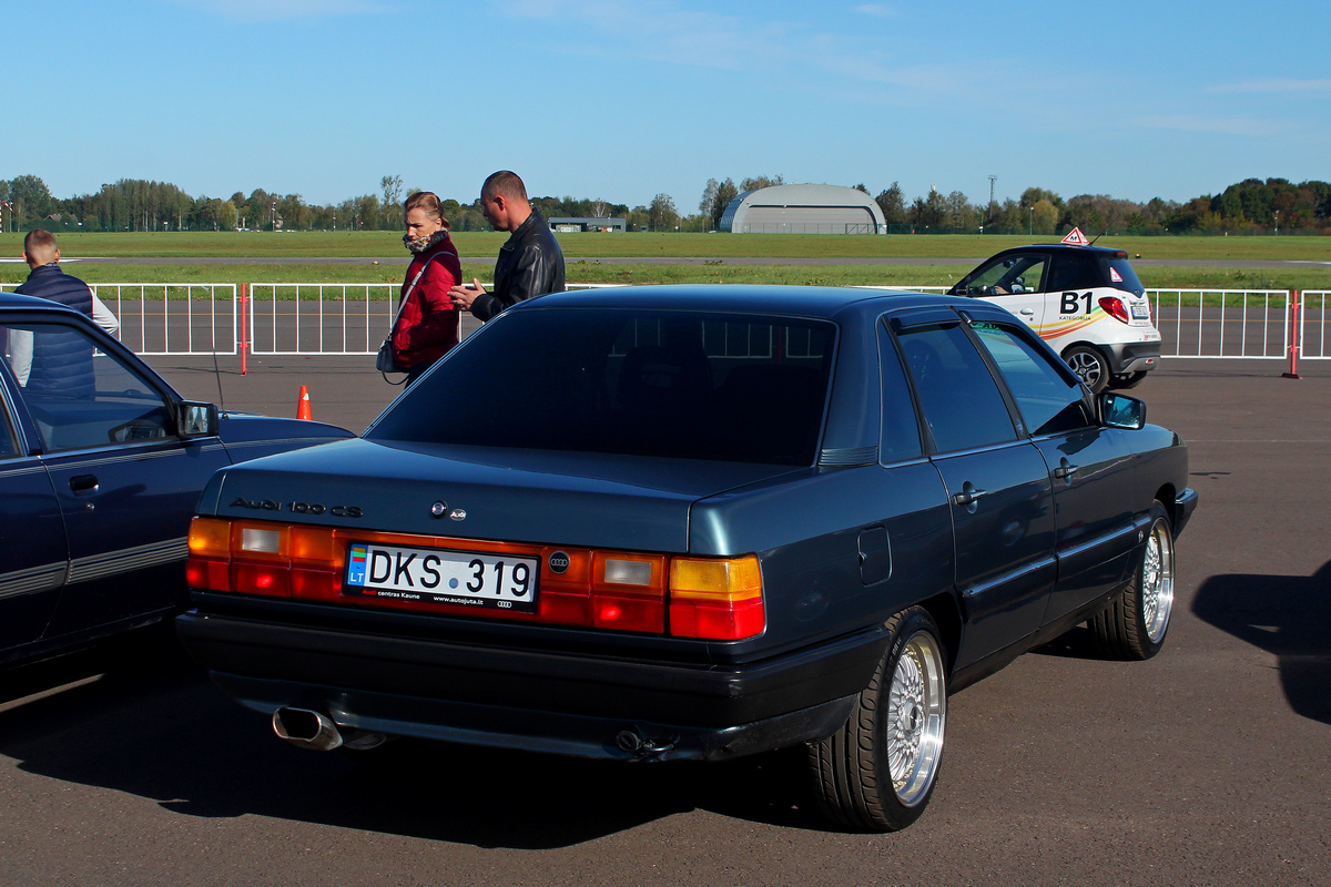 Литва, № DKS 319 — Audi 100 (C3) '82-91; Литва — Retro mugė 2024 ruduo