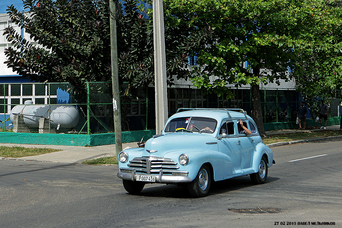 Куба, № P 007 416 — Chevrolet Fleetmaster '46-48
