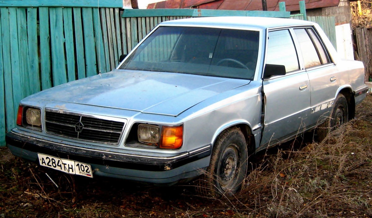 Башкортостан, № А 284 ТН 102 — Dodge Aries '80-88
