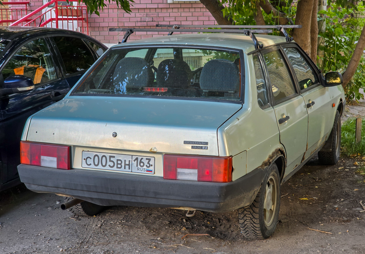 Татарстан, № С 005 ВН 163 — ВАЗ-21099 '90-04; Самарская область — Вне региона