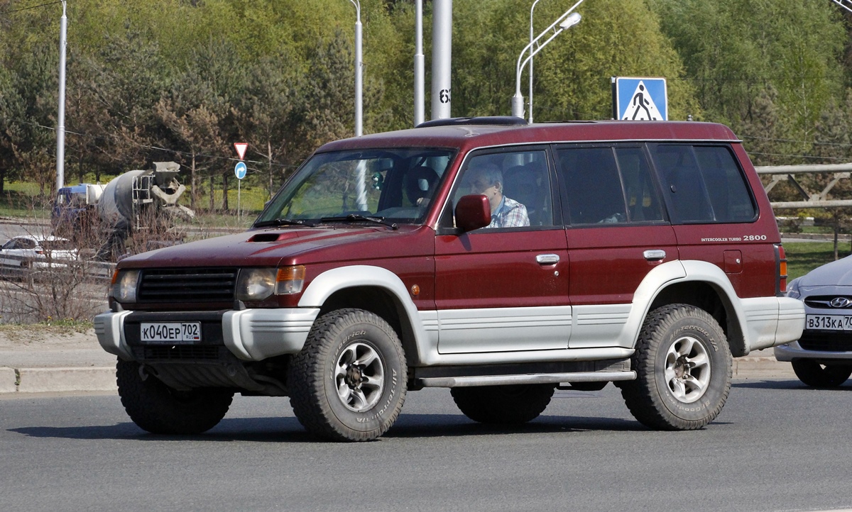 Башкортостан, № К 040 ЕР 702 — Mitsubishi Pajero (2G) '91-99