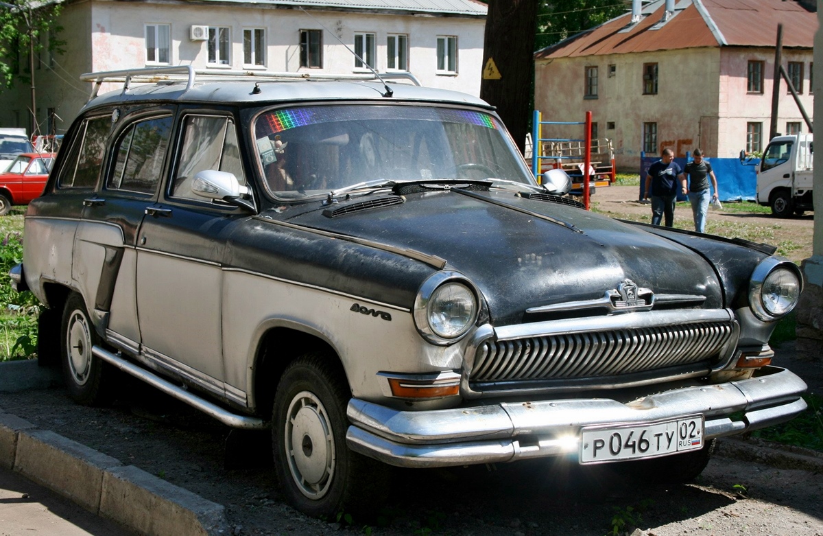 Башкортостан, № Р 046 ТУ 02 — ГАЗ-М-21И Волга '58-62