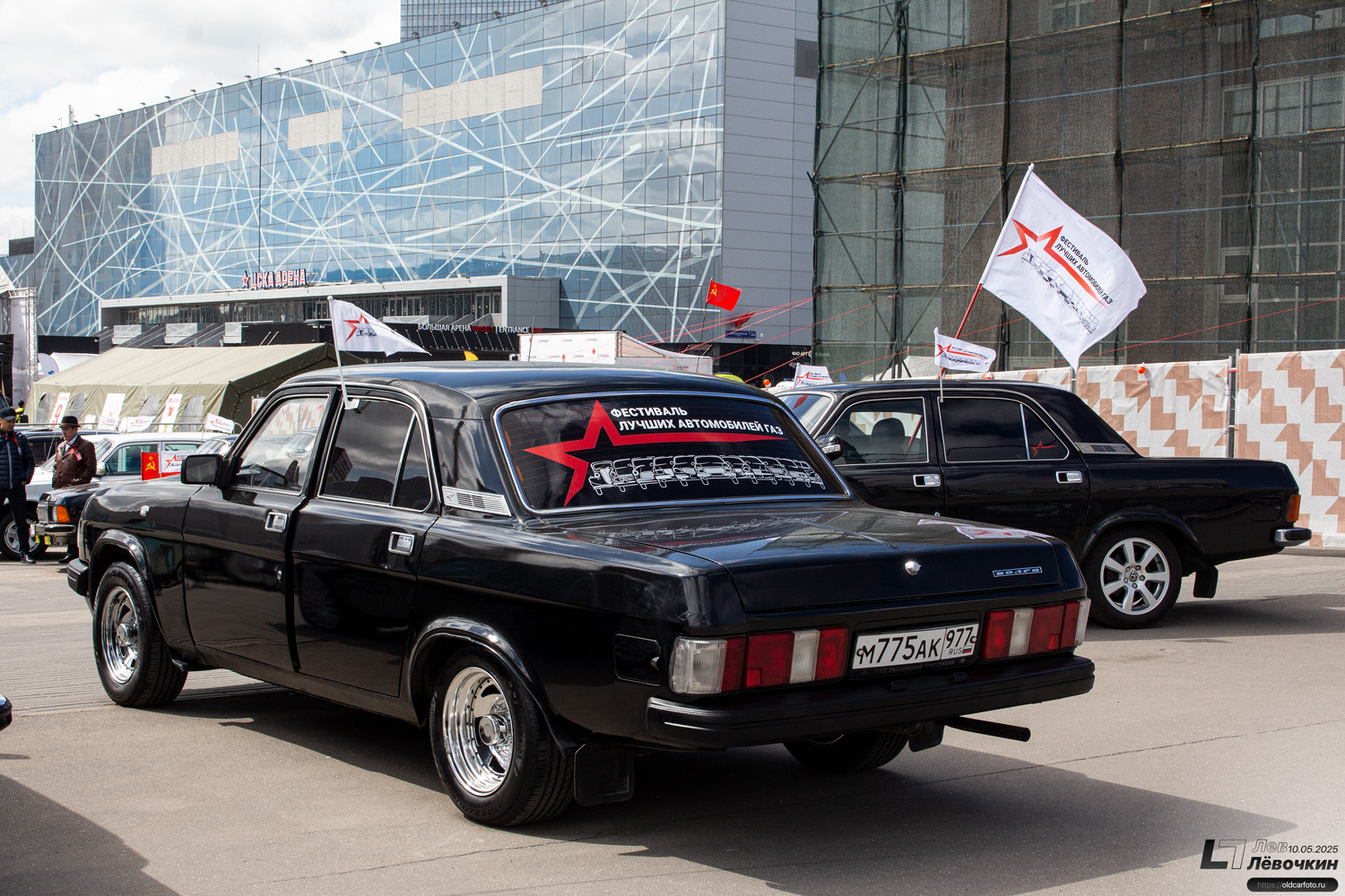 Москва, № М 775 АК 977 — ГАЗ-31029 Волга '92-97; Москва — Круг Победы 2025