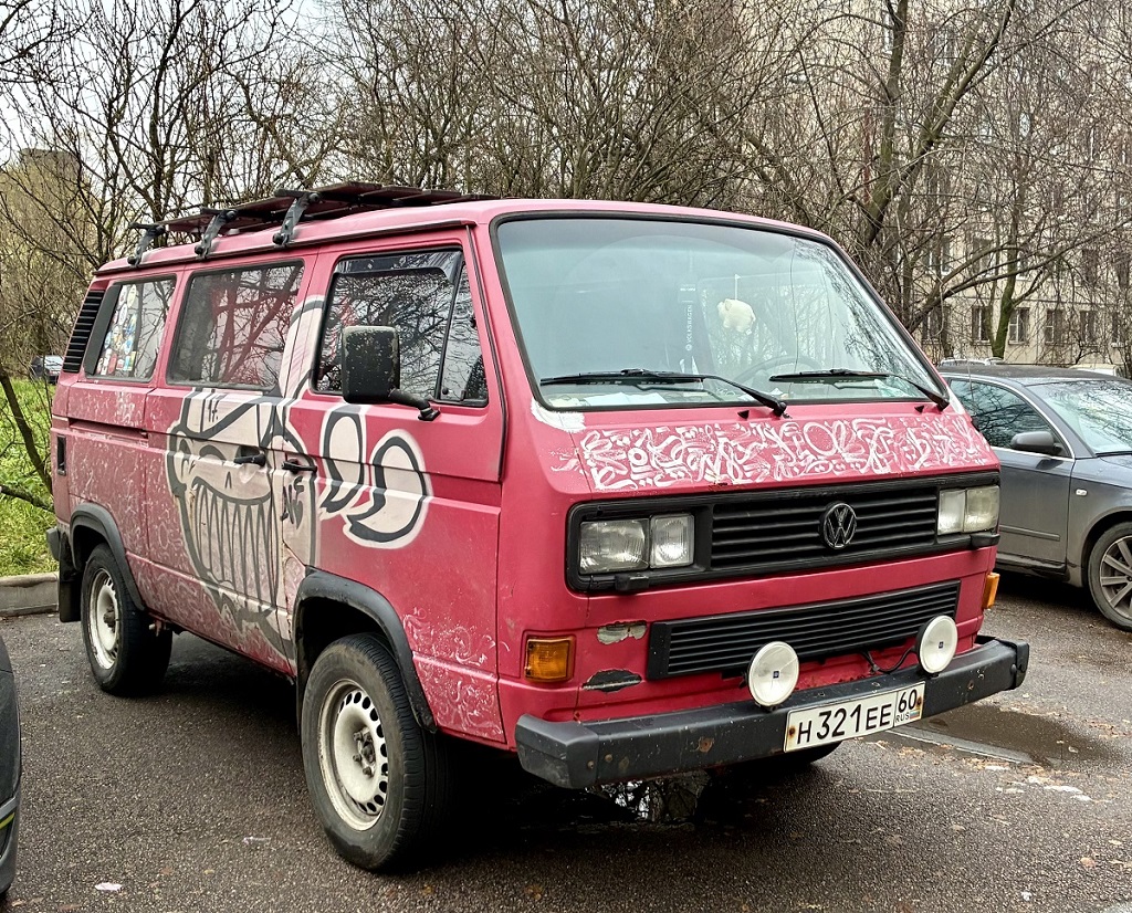 Псковская область, № Н 321 ЕЕ 60 — Volkswagen Typ 2 (T3) '79-92