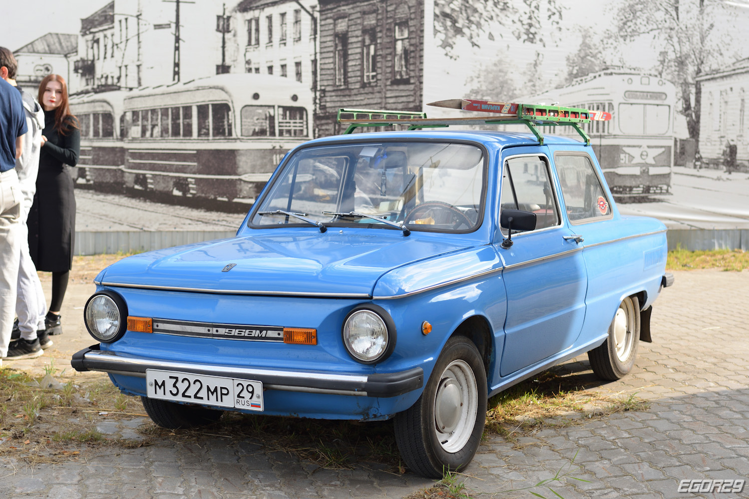 Архангельская область, № М 322 МР 29 — ЗАЗ-968М Запорожец '79-94; Архангельская область — Закрытие сезона клуба эксклюзивных и ретро-автомобилей Поморья 2025